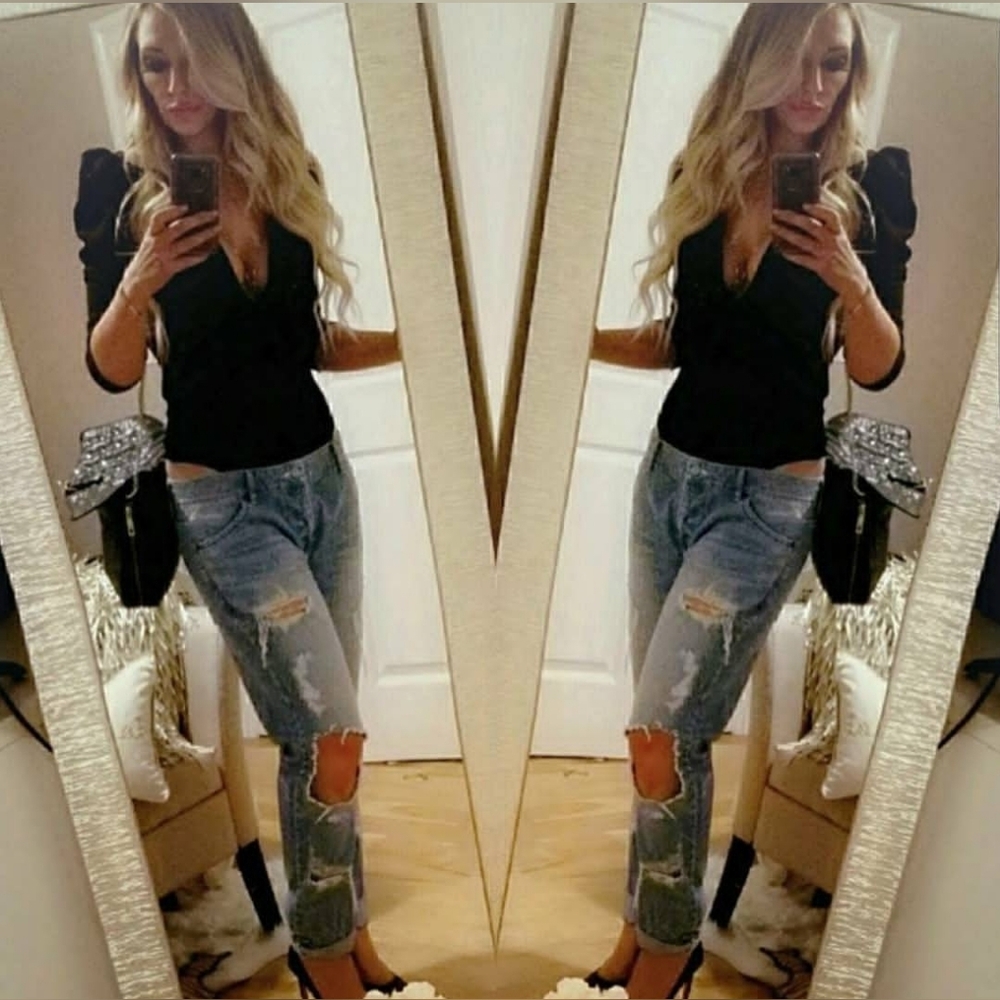 Regalect Destructed Boyfriend Jeans